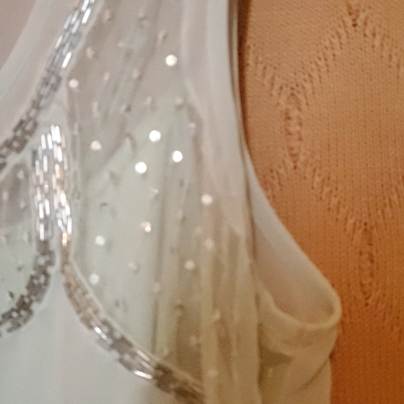 Short Sleeve Embellished Blouse - Picture 2 of 4